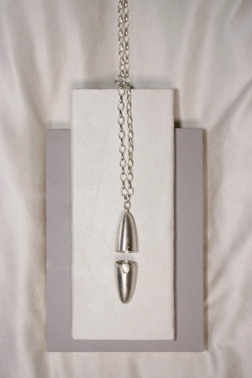 Capsule Box Necklace — Large