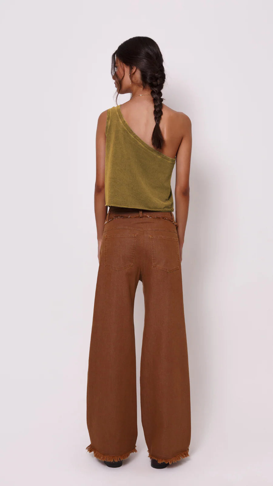 One shoulder top