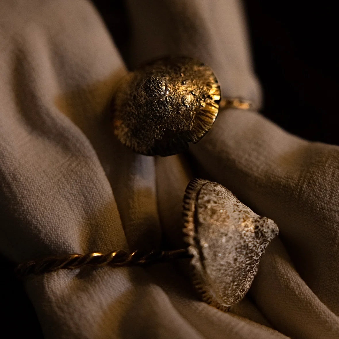 Servilletero Fungi - Set of 4