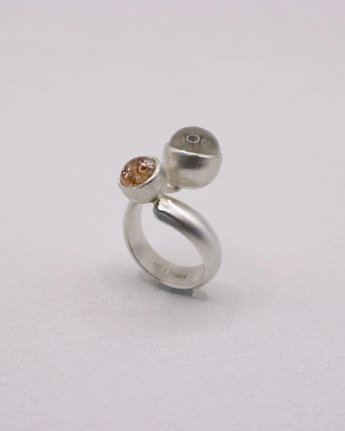 Crystal Double Ring