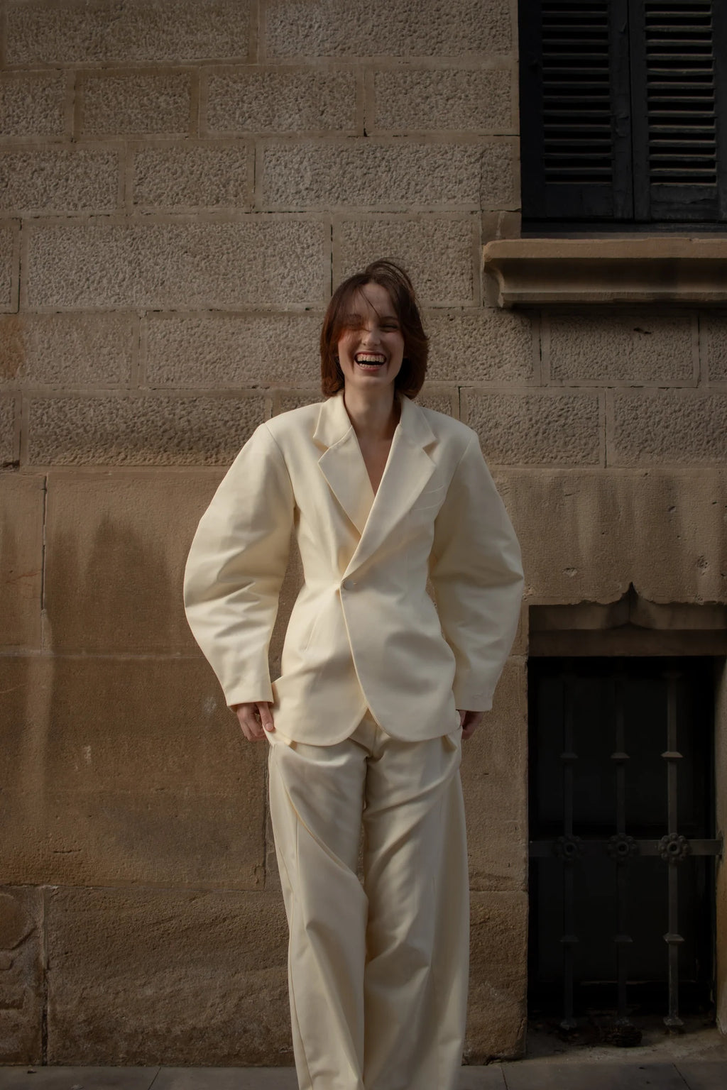 The Vanilla Balloon Blazer