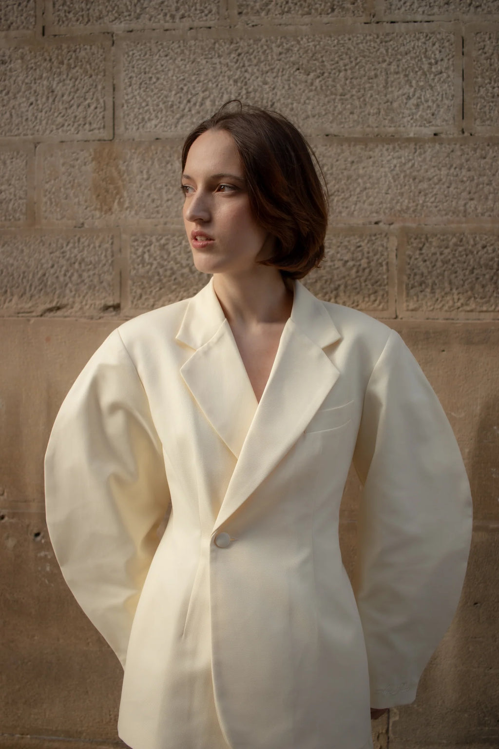 The Vanilla Balloon Blazer