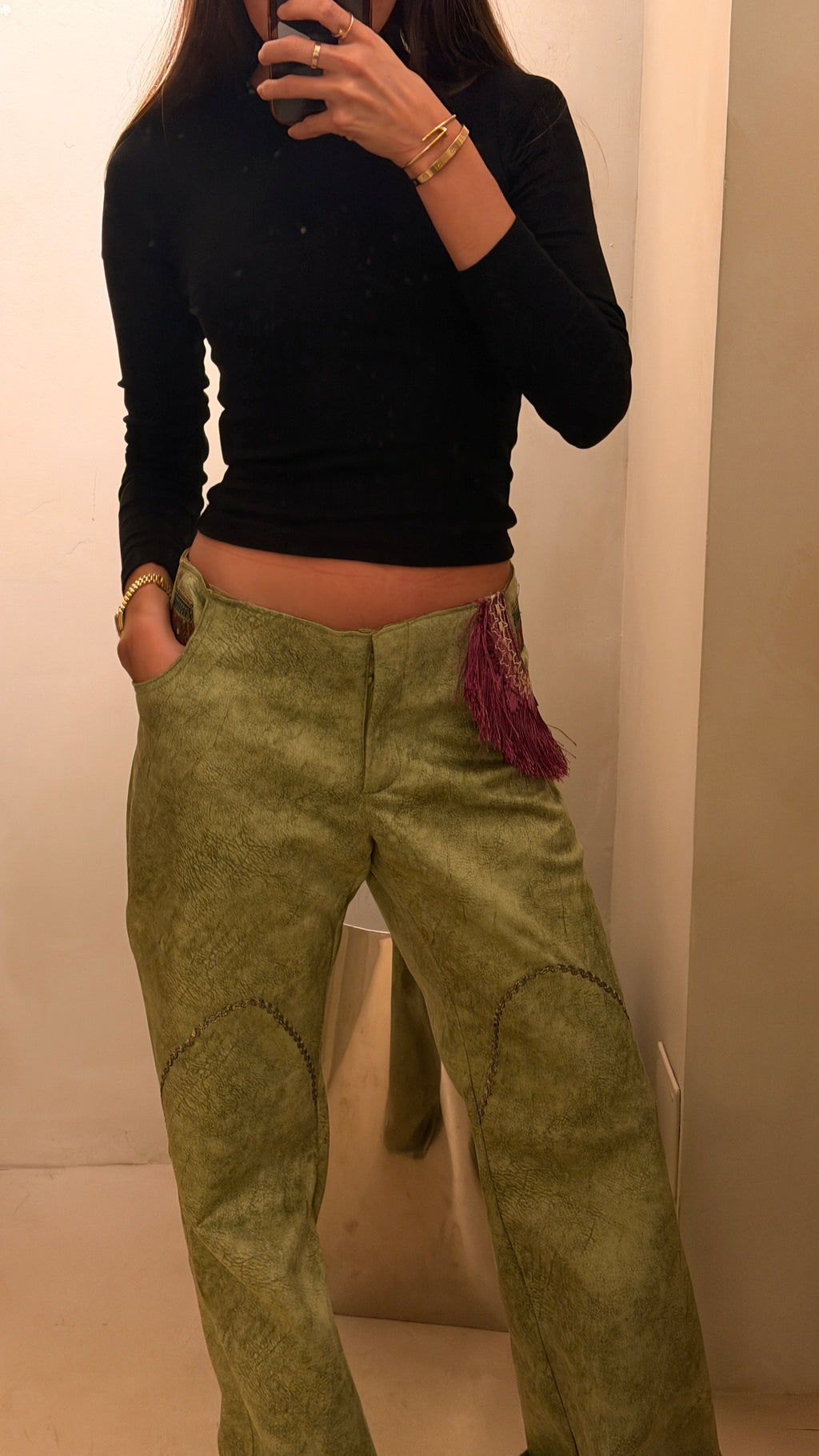 GREEN PANTS