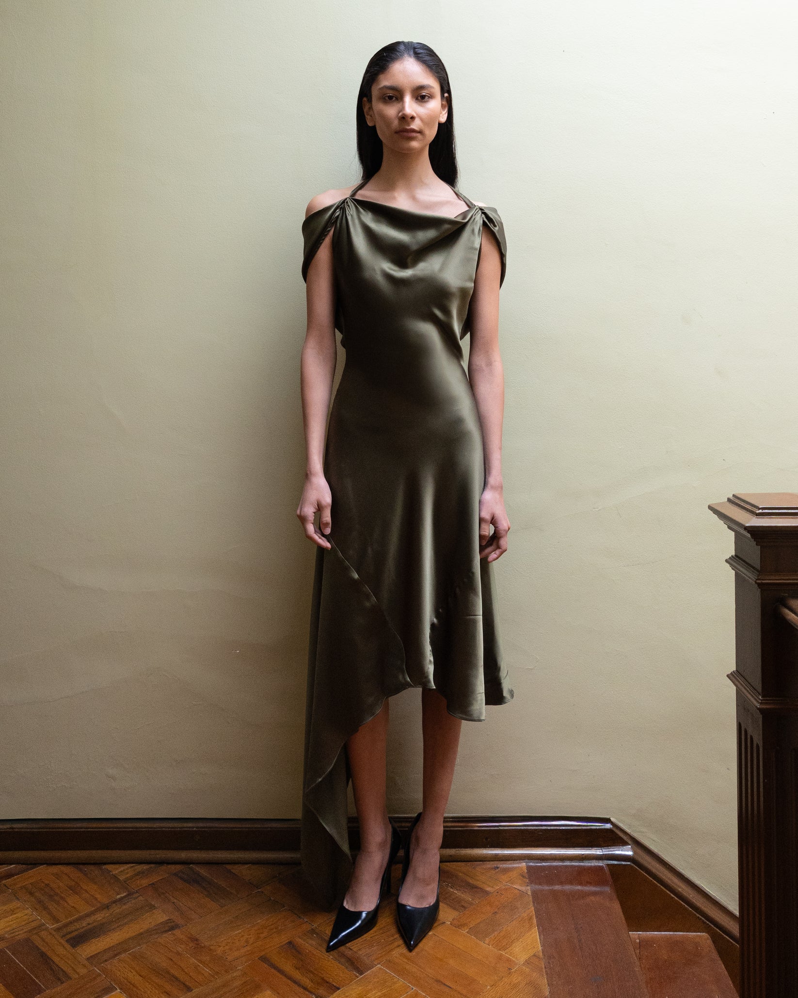 Vestido Drapeado