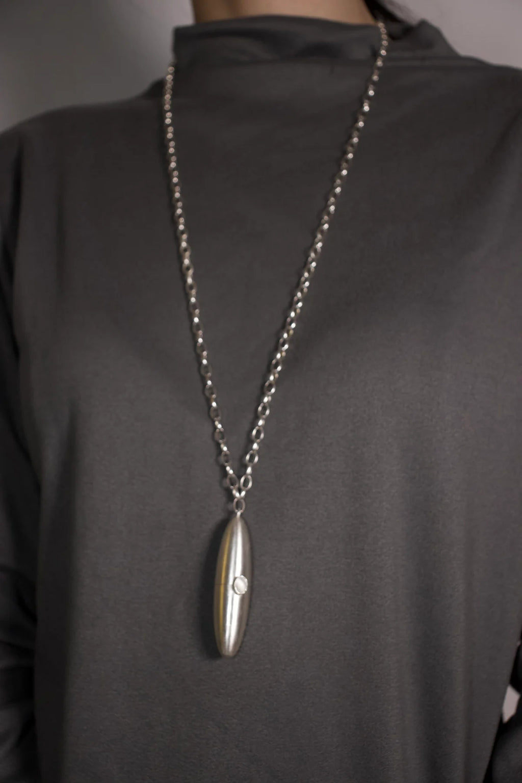 Capsule Box Necklace — Large