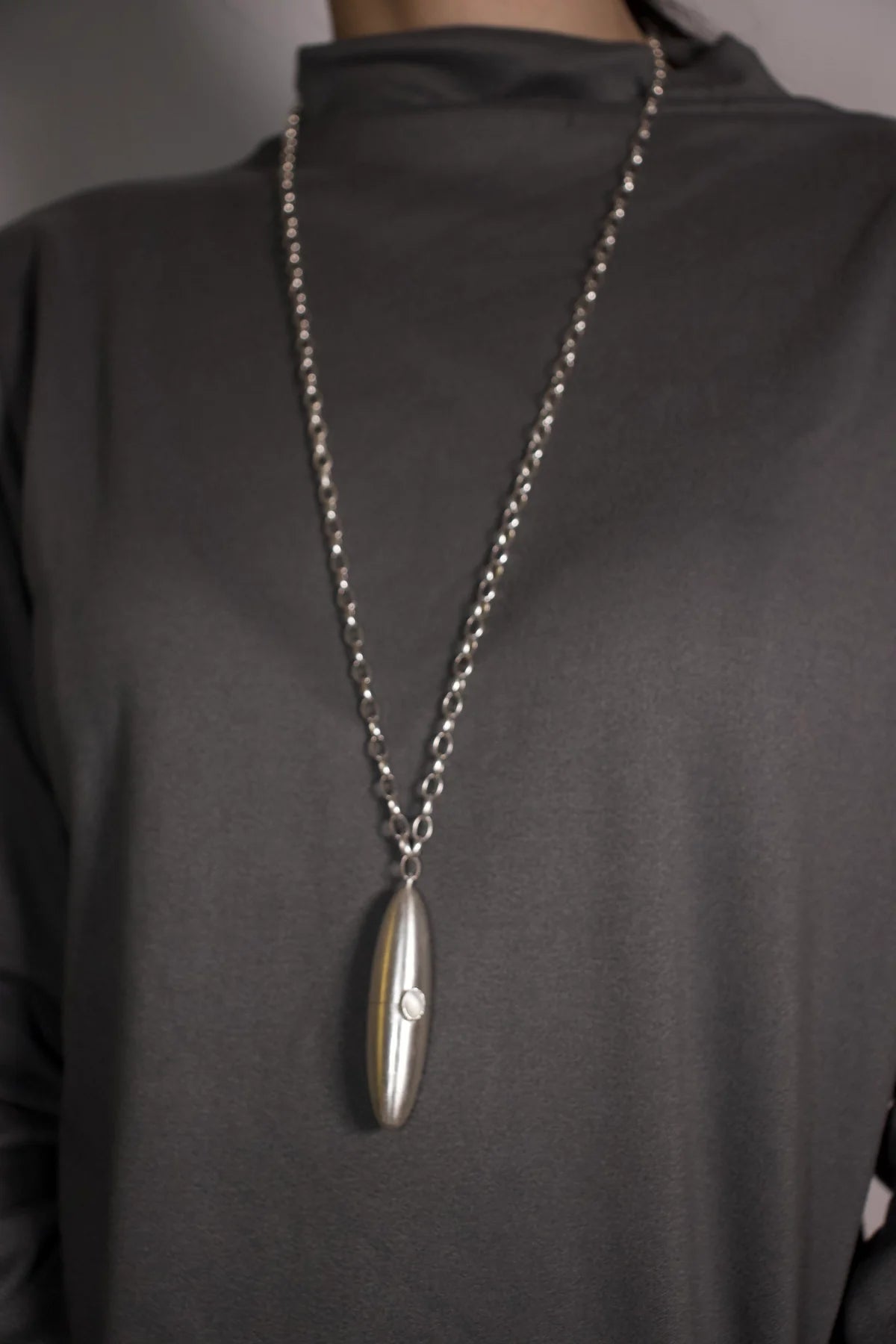 Capsule Box Necklace — Large