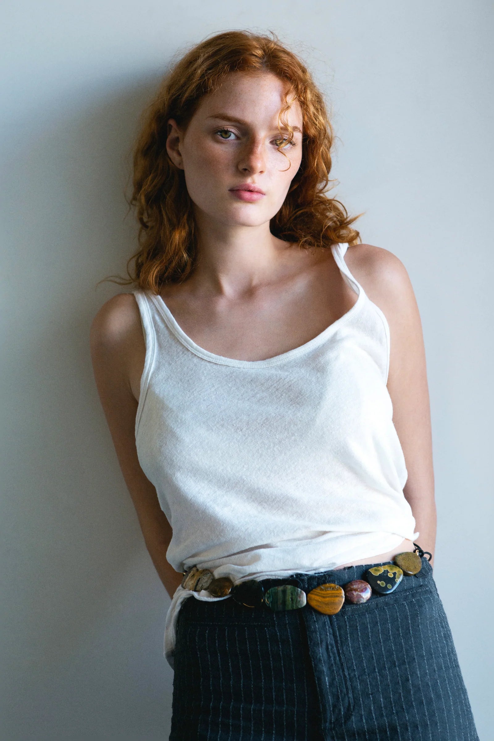 Terracota Leather Belt