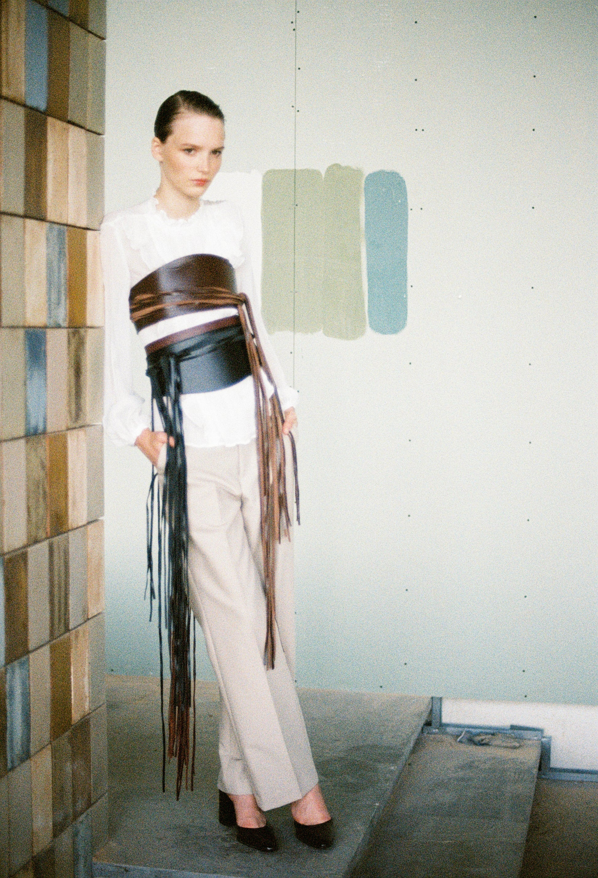 EL VIENTO BELT IN BLACK