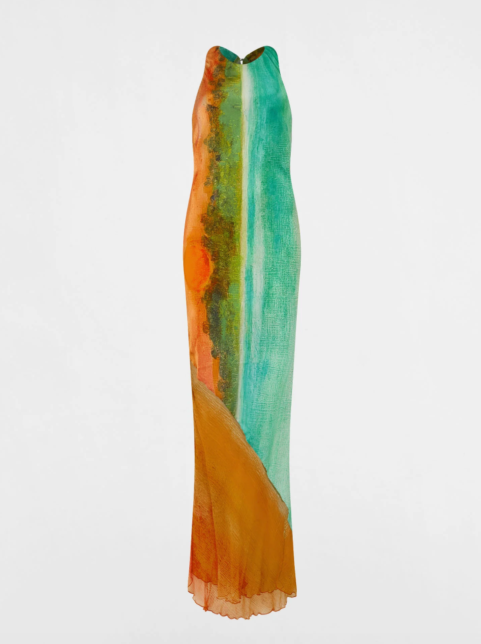 FORMENTERA SILK LONG DRESS