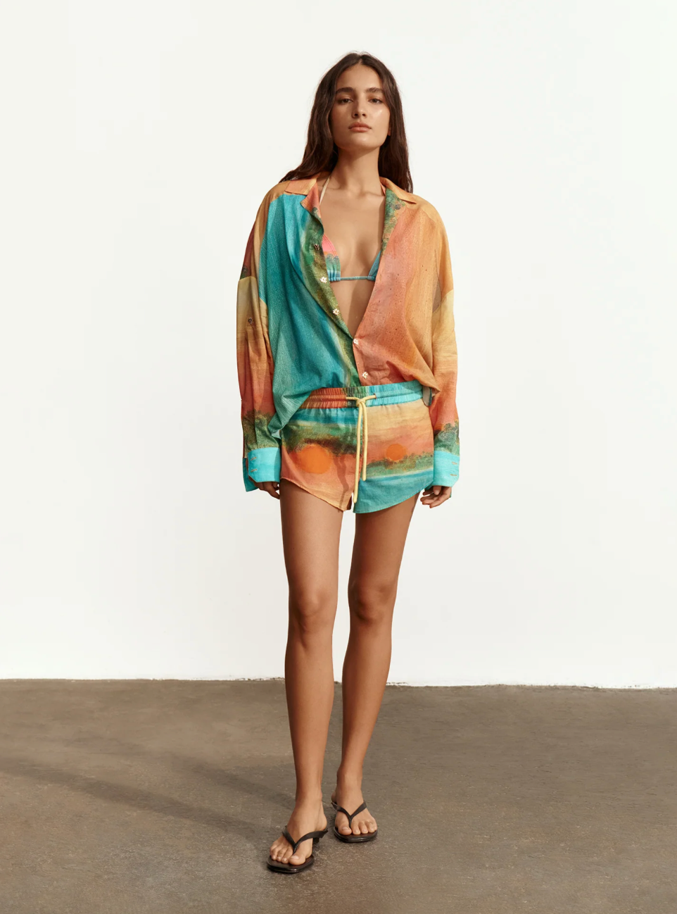FORMENTERA COTTON VOILE SHIRT