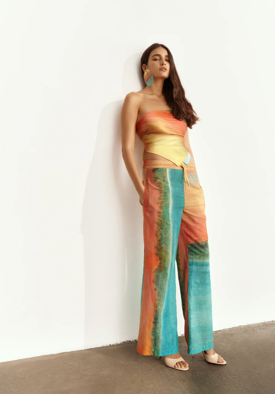 FORMENTERA COTTON VOILE PANTS