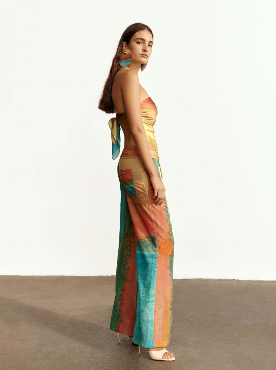 FORMENTERA COTTON VOILE PANTS