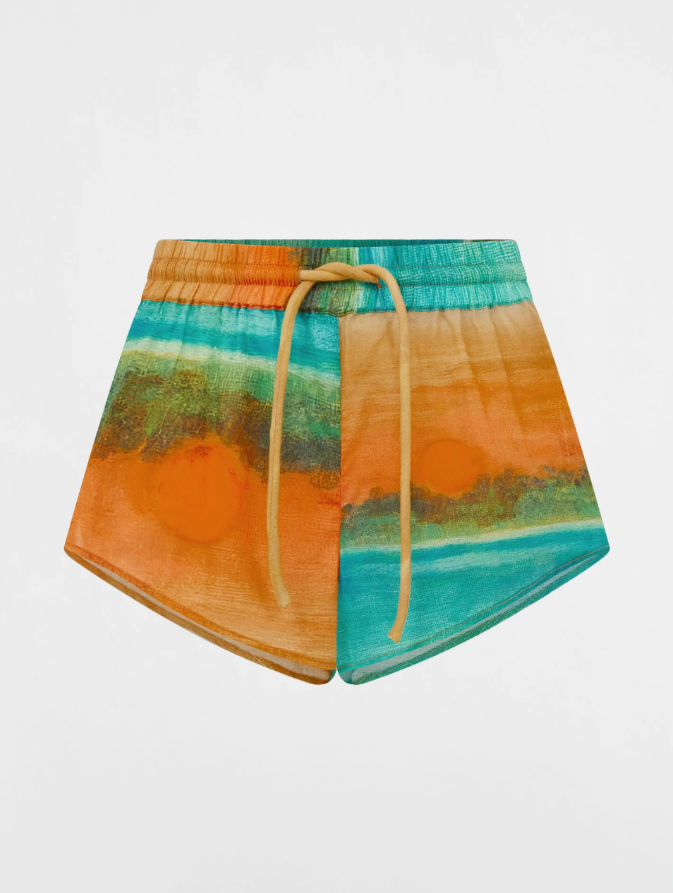 FORMENTERA COTTON VOILE MINI SHORTS
