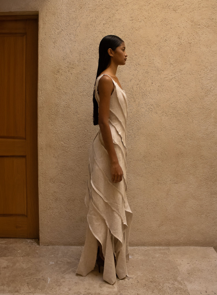 Linen Twirl Dress