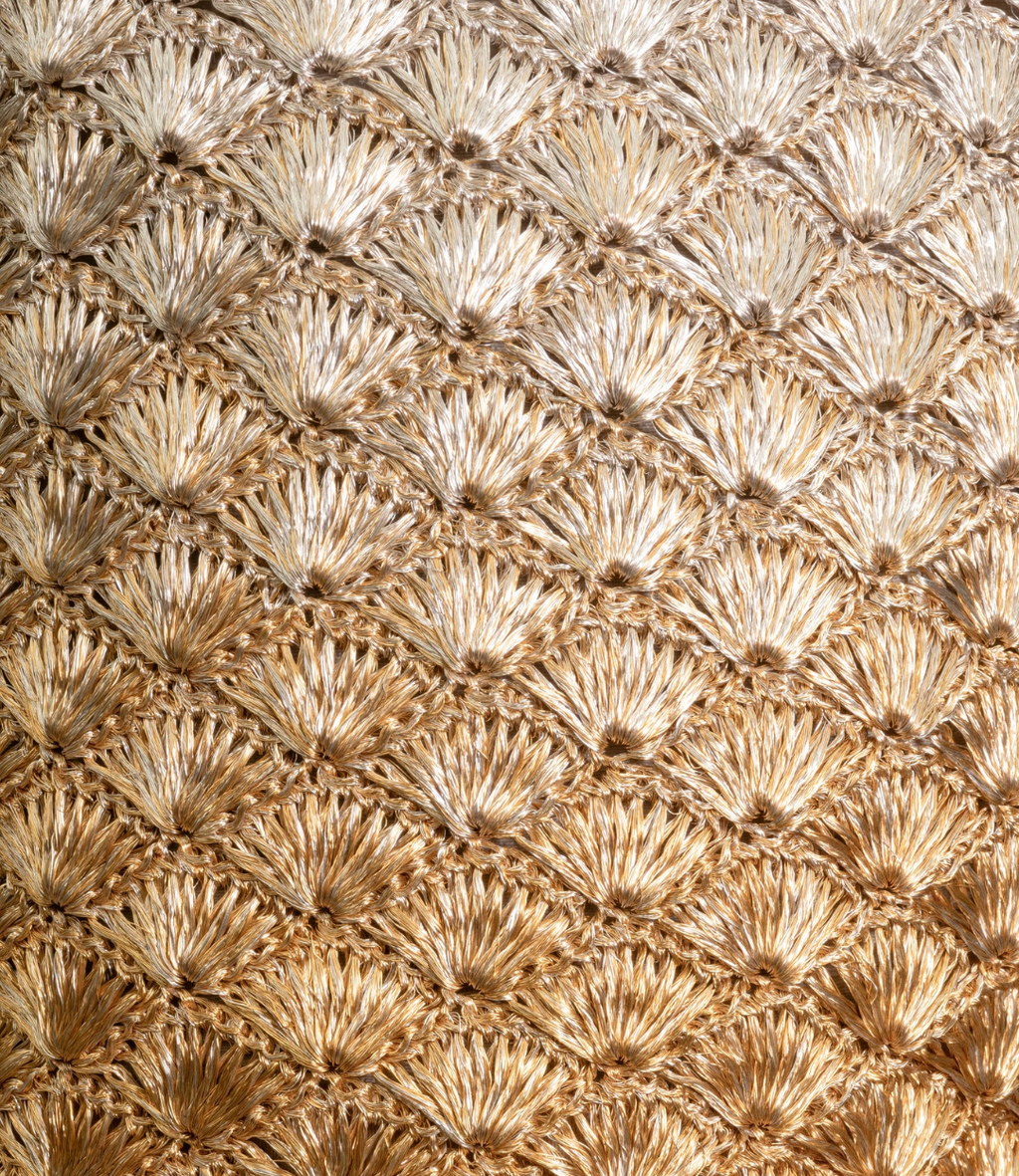 KAIA SEASHELL MOCHILA - GOLD & SILVER