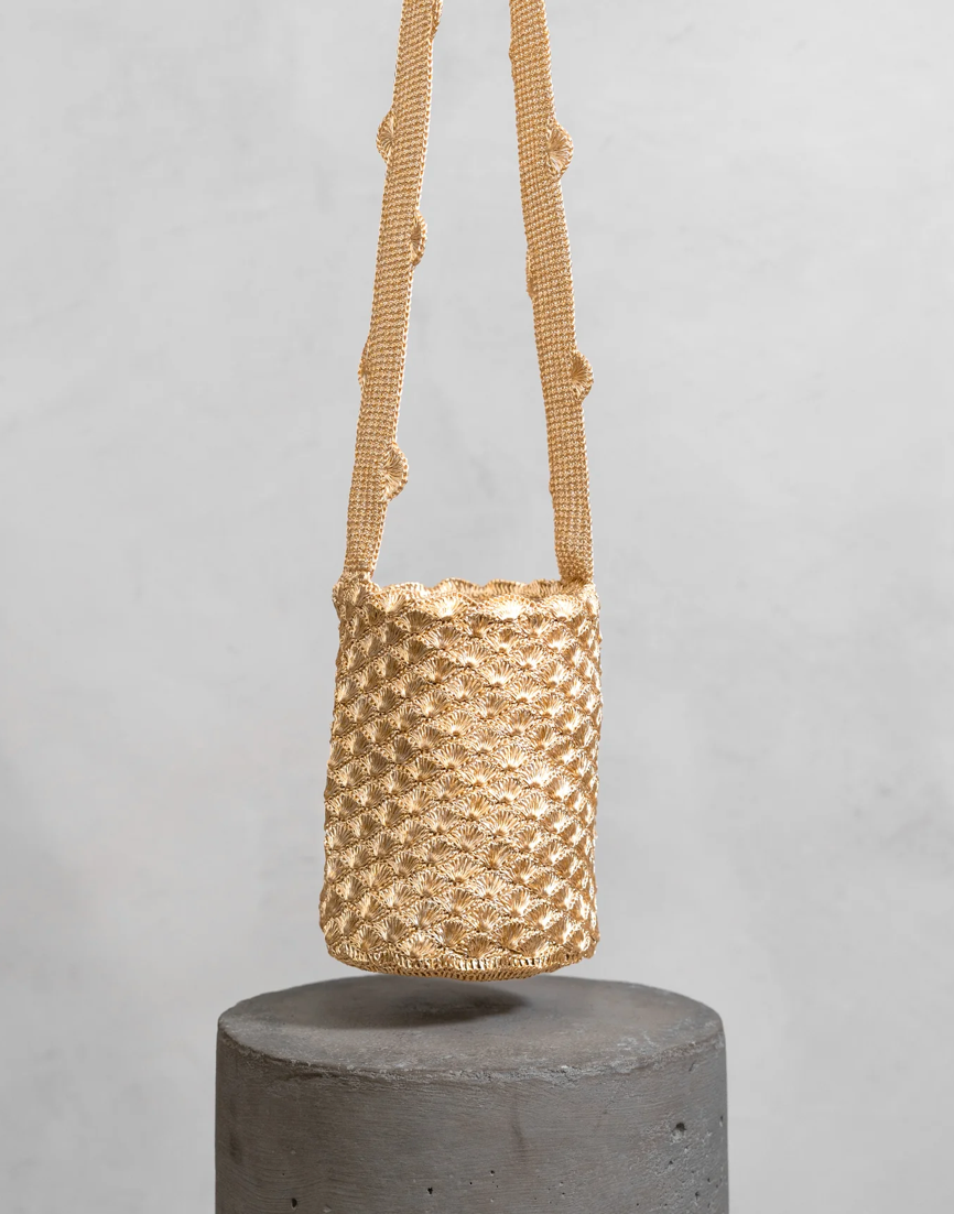 SEASHELL MOCHILA GOLD