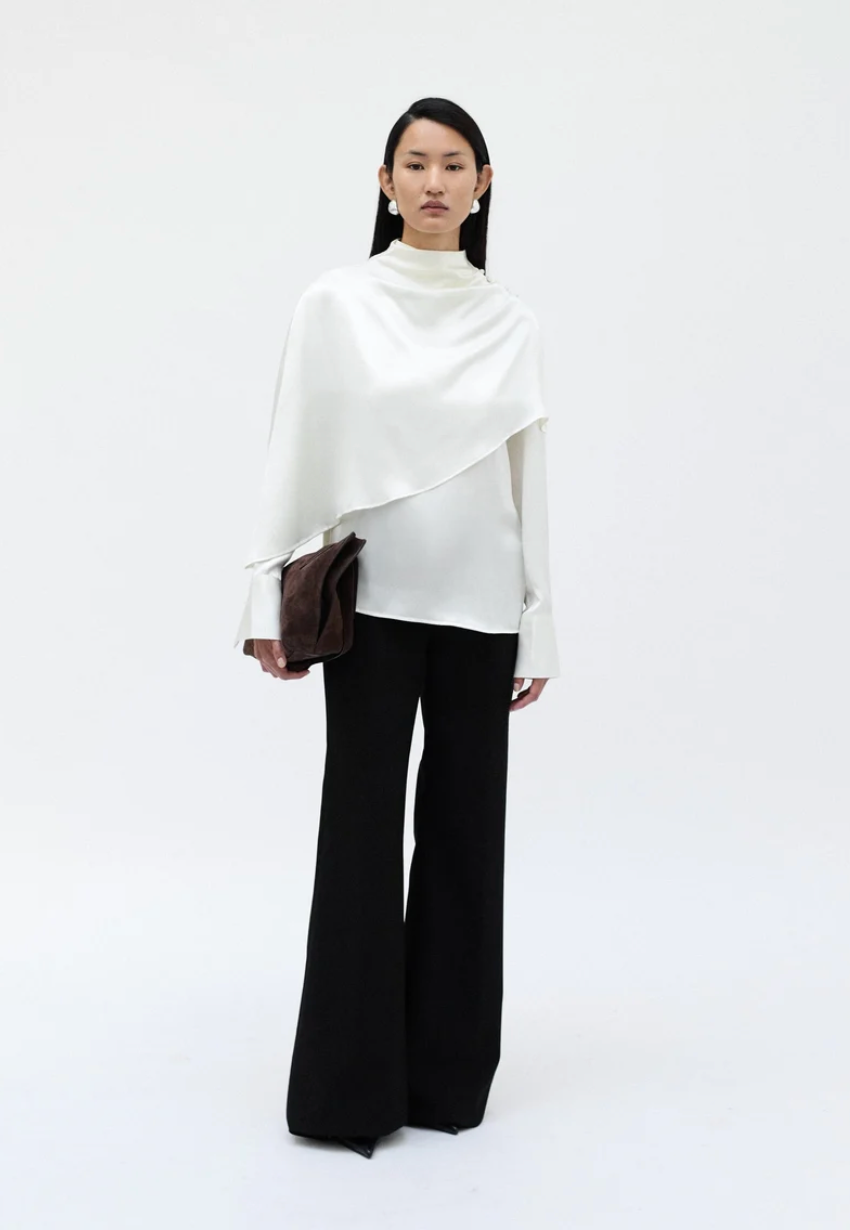 THE ISIS CAPE BLOUSE