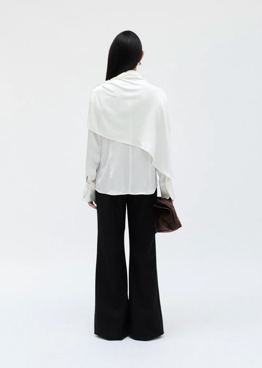 THE ISIS CAPE BLOUSE