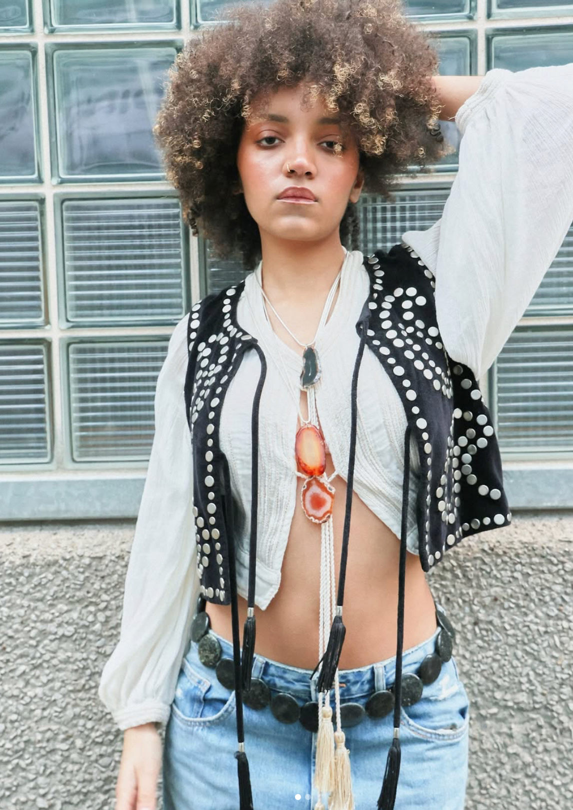 Maha Black Agate Necklace