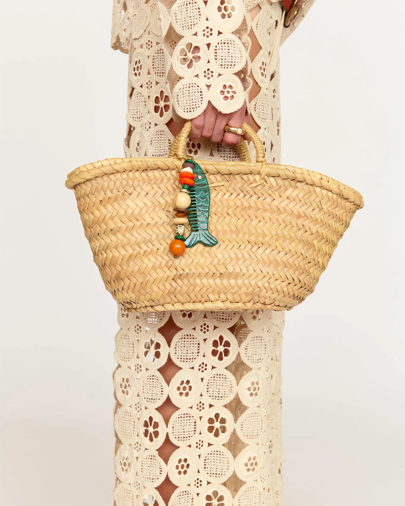 Trout Comb Bag Charm