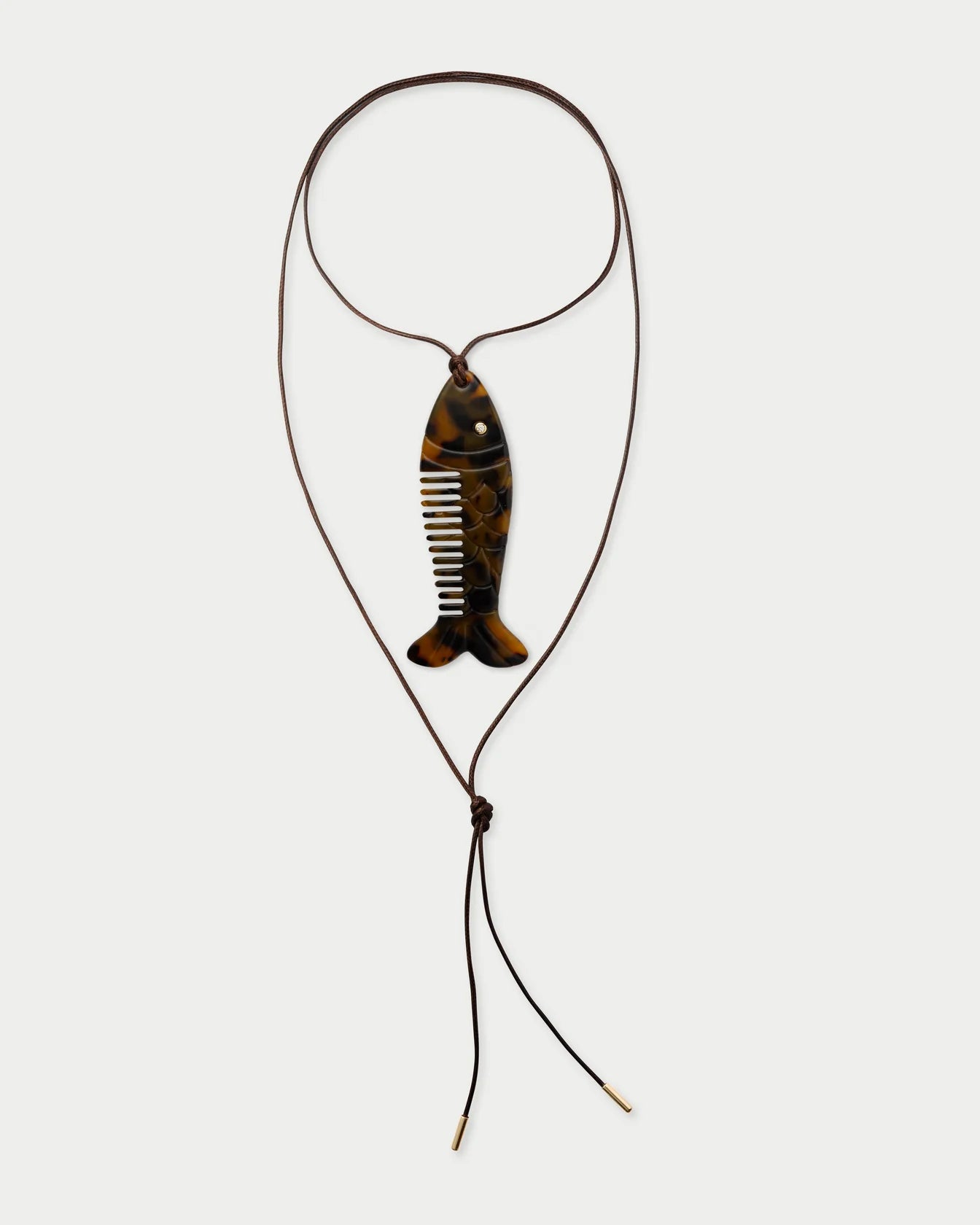 Trout Comb Necklace
