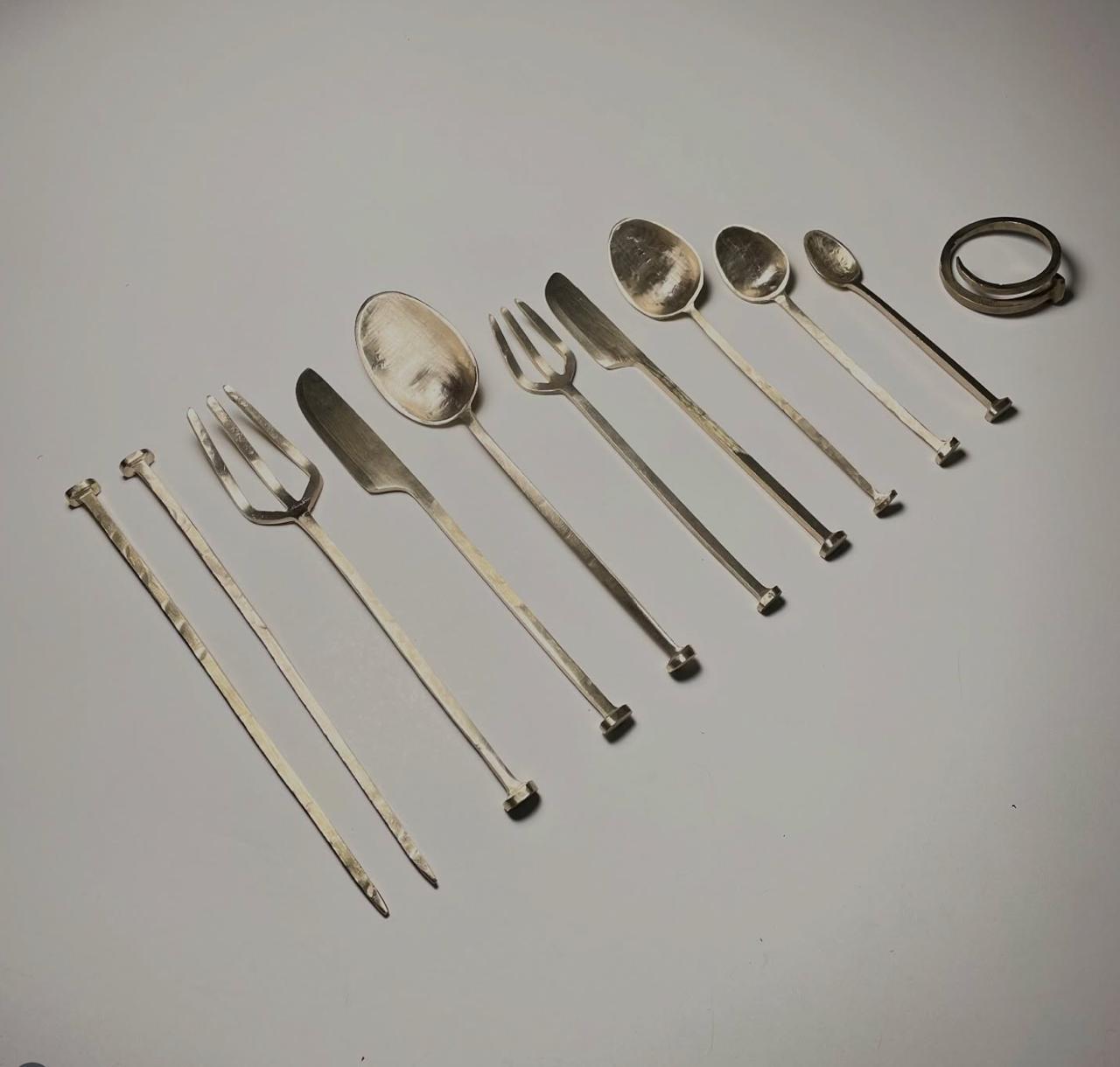 Nail Cutlery Set