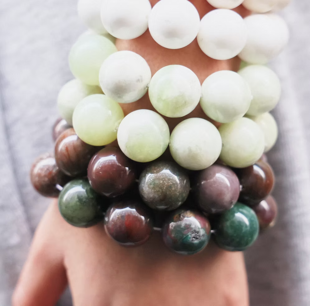 Lemon Stone Beads
