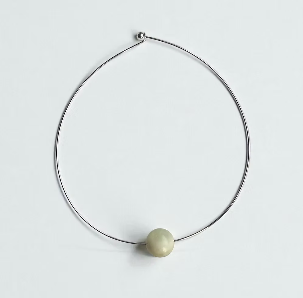 Lemon Stone Choker