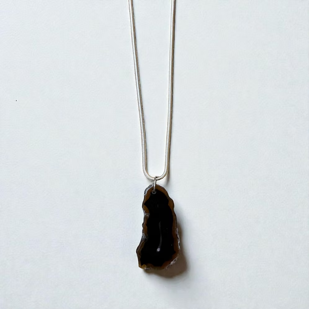 Maha Black Agate Necklace