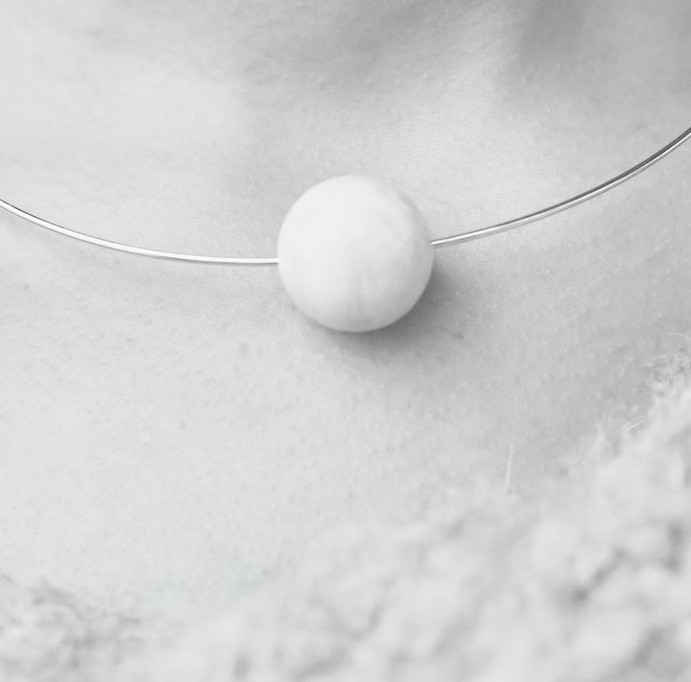 Lemon Stone Choker
