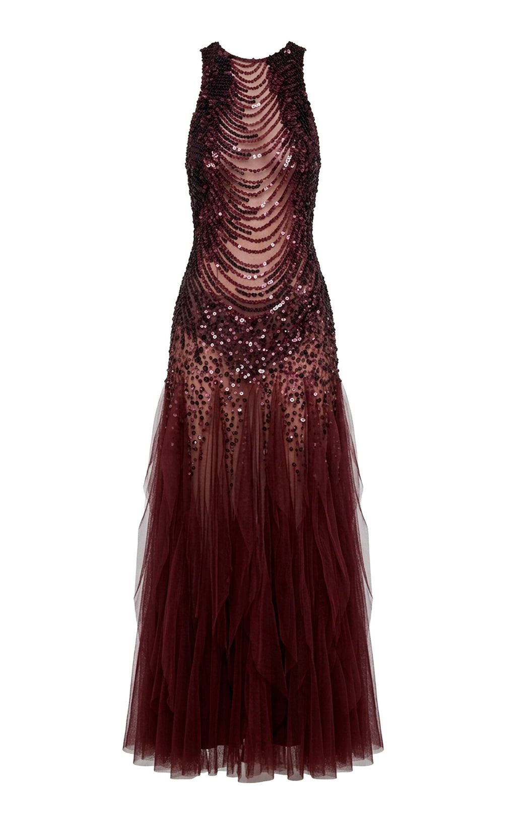 Rocio Sequined Midi Dress