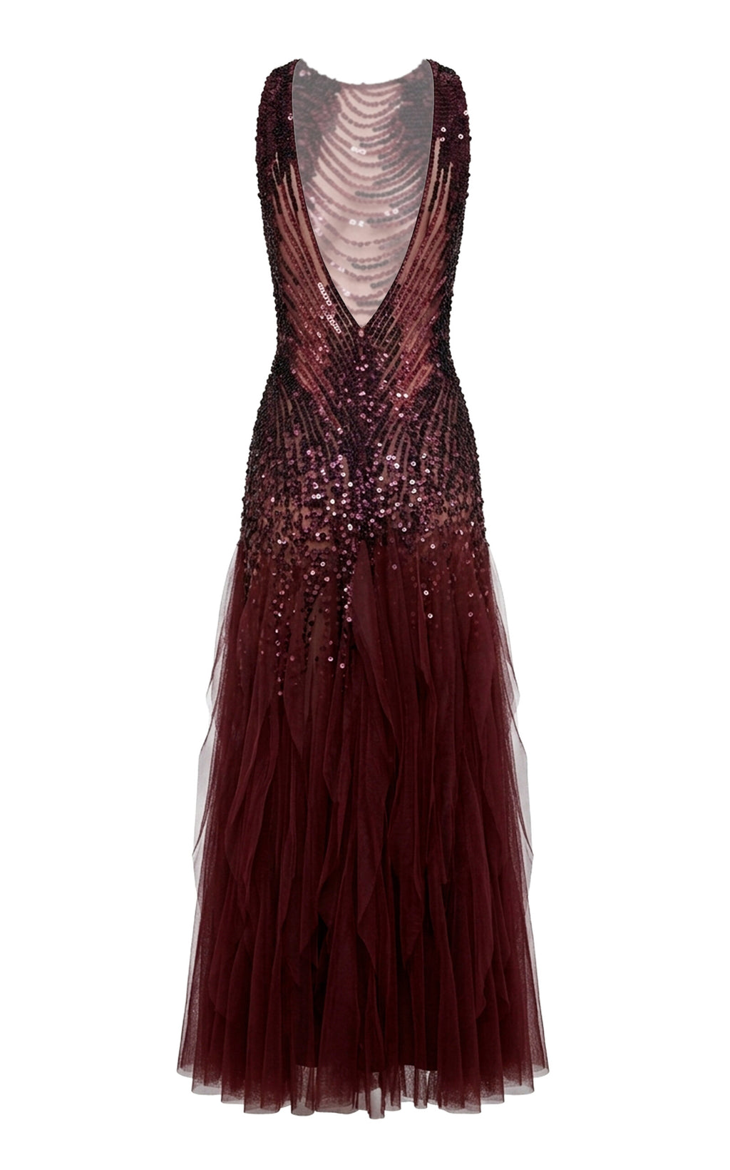 Rocio Sequined Midi Dress