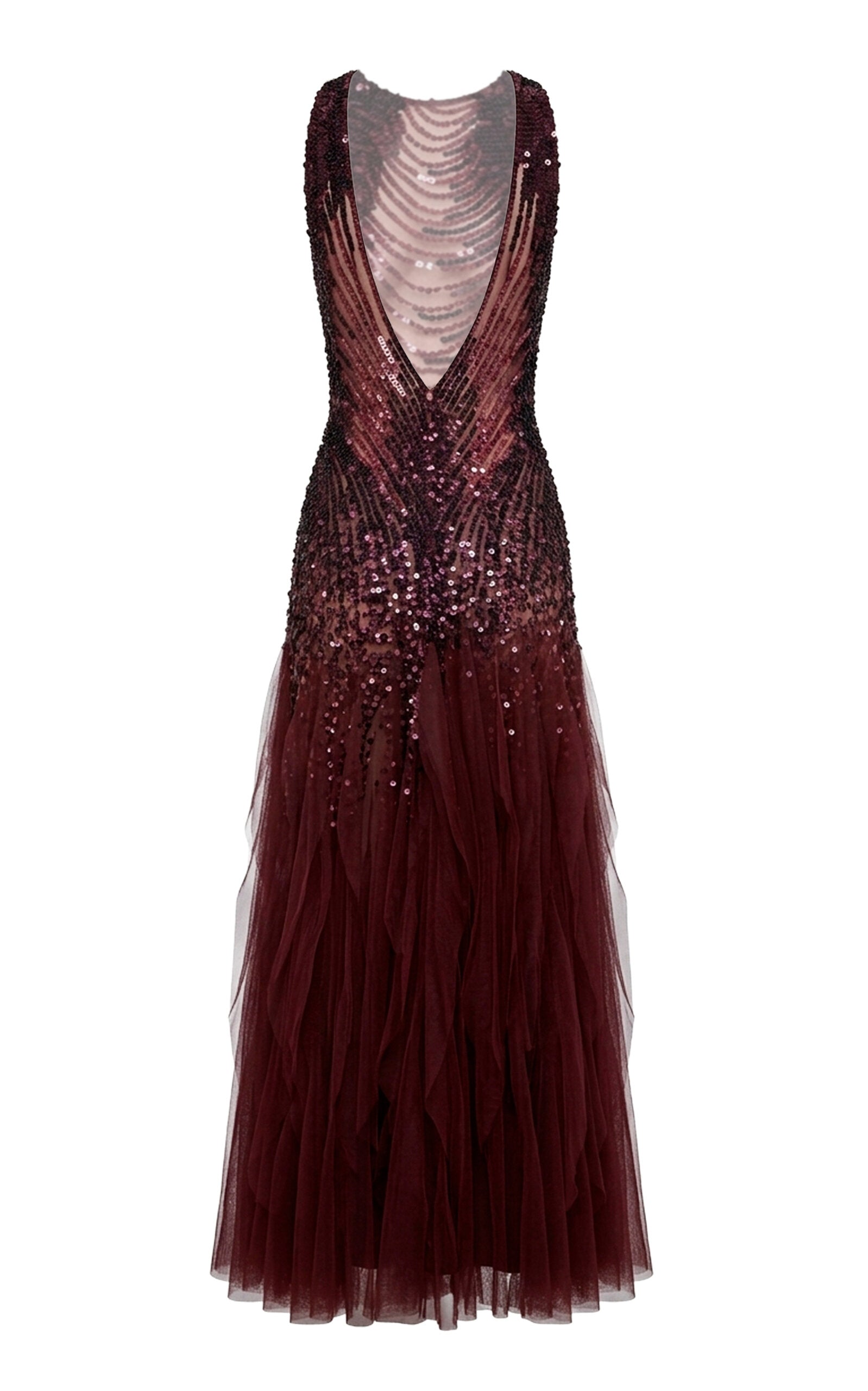 Rocio Sequined Midi Dress