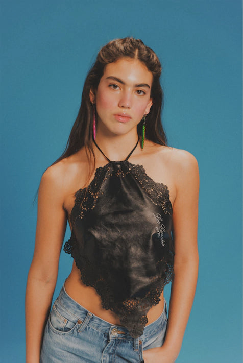 Mantel Hotel Los Caracoles Black