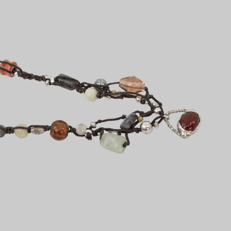 Red Onyx Beads Pendant